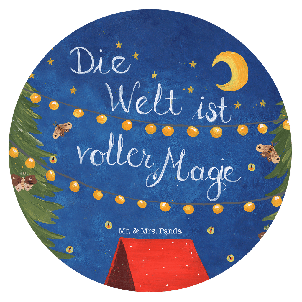 Rund Aufkleber Die Welt ist voller Magie Sticker, Aufkleber, Etikett, Kinder, rund, Blumen Deko, Frühlings Deko, Sommer Deko, Dekoration, positive Botschaft, Naturliebhaber, Outdoor, Natur, Abenteuer