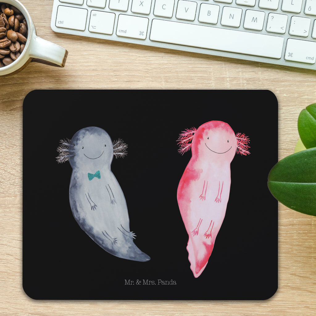 Mauspad Axolotl Axel+Lotte Mousepad, Computer zubehör, Büroausstattung, PC Zubehör, Arbeitszimmer, Mauspad, Einzigartiges Mauspad, Designer Mauspad, Axolotl, Molch, Axolot, Schwanzlurch, Lurch, Lurche, Liebe, große Liebe, Liebesbeweis, Freund, Verlobter, Ehemann, Jahrestag, Valentinstag