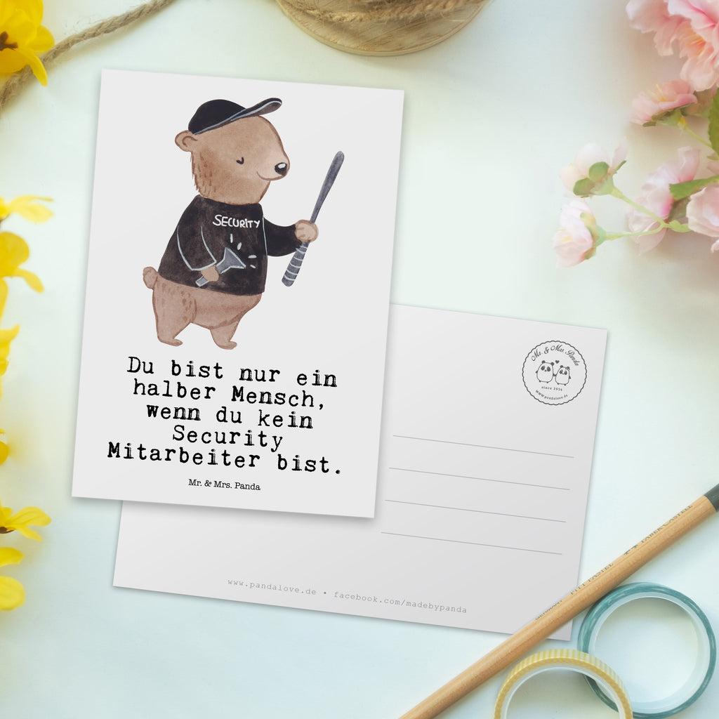 Postkarte Security Mitarbeiter mit Herz Postkarte, Karte, Geschenkkarte, Grußkarte, Einladung, Ansichtskarte, Geburtstagskarte, Einladungskarte, Dankeskarte, Ansichtskarten, Einladung Geburtstag, Einladungskarten Geburtstag, Beruf, Ausbildung, Jubiläum, Abschied, Rente, Kollege, Kollegin, Geschenk, Schenken, Arbeitskollege, Mitarbeiter, Firma, Danke, Dankeschön