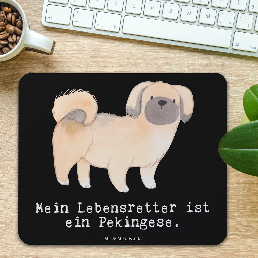 Mauspad Pekingese Lebensretter Mousepad, Computer zubehör, Büroausstattung, PC Zubehör, Arbeitszimmer, Mauspad, Einzigartiges Mauspad, Designer Mauspad, Mausunterlage, Mauspad Büro, Hund, Hunderasse, Rassehund, Hundebesitzer, Geschenk, Tierfreund, Schenken, Welpe, Pekingese, Pekinese, Peking-Palasthund