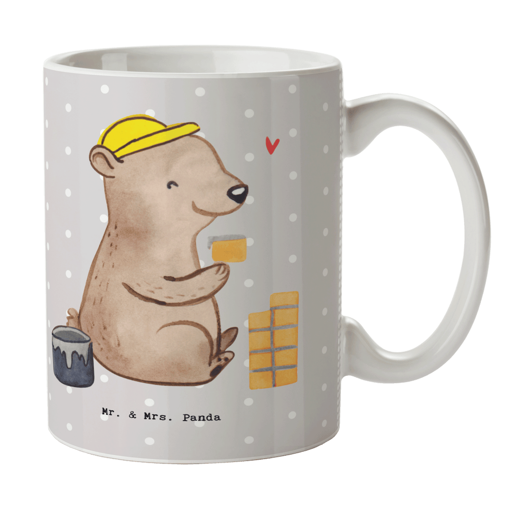 Tasse Maurer mit Herz Tasse, Kaffeetasse, Teetasse, Becher, Kaffeebecher, Teebecher, Keramiktasse, Porzellantasse, Büro Tasse, Geschenk Tasse, Tasse Sprüche, Tasse Motive, Kaffeetassen, Tasse bedrucken, Designer Tasse, Cappuccino Tassen, Schöne Teetassen, Beruf, Ausbildung, Jubiläum, Abschied, Rente, Kollege, Kollegin, Geschenk, Schenken, Arbeitskollege, Mitarbeiter, Firma, Danke, Dankeschön, Maurer, Maurermeister, Gesellenprüfung, Handwerker, Maurerbetrieb