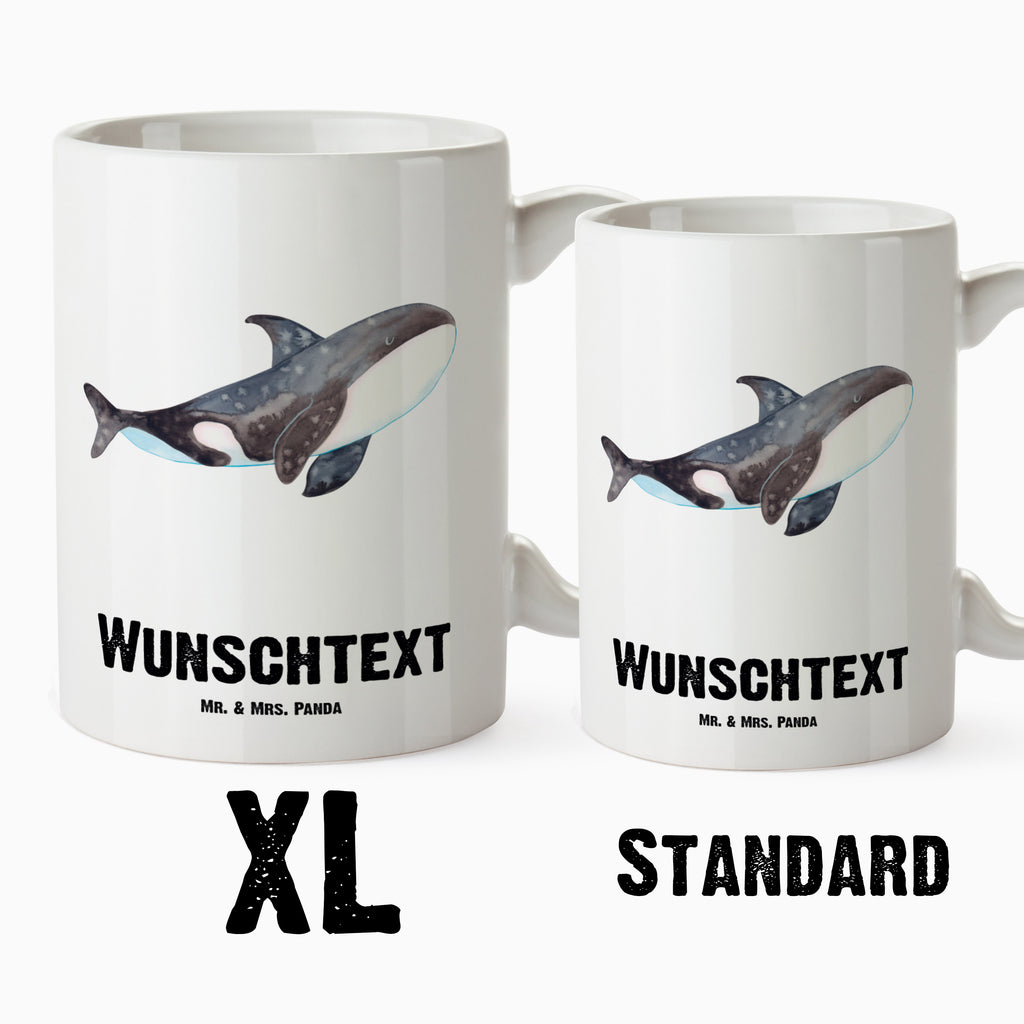 Personalisierte XL Tasse Orca Personalisierte XL Tasse, Personalisierte Große Tasse, Personalisierte Grosse Kaffeetasse, PErsonalisierter XL Becher, XL Teetasse mit Namen, XL Becher mit Namen, spülmaschinenfest, Jumbo Tasse, Groß, Personalisiert, XL Tasse mit Namen, XL Namenstasse, Jumbo Namenstasse, Meerestiere, Meer, Urlaub, Orca, Orcas, Killerwal, Wal, Möglichkeiten, Büro, Arbeit, Motivation, Selbstliebe, Neustart, Startup