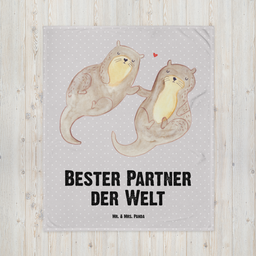 Kuscheldecke Otter Bester Partner der Welt Decke, Wohndecke, Tagesdecke, Wolldecke, Sofadecke, für, Dankeschön, Geschenk, Schenken, Geburtstag, Geburtstagsgeschenk, Geschenkidee, Danke, Bedanken, Mitbringsel, Freude machen, Geschenktipp, Partner, Ehepartner, Mann, Frau, Ehefrau, Ehemann. Freundin, Freund, Lebensgefährte, Paar, Liebe