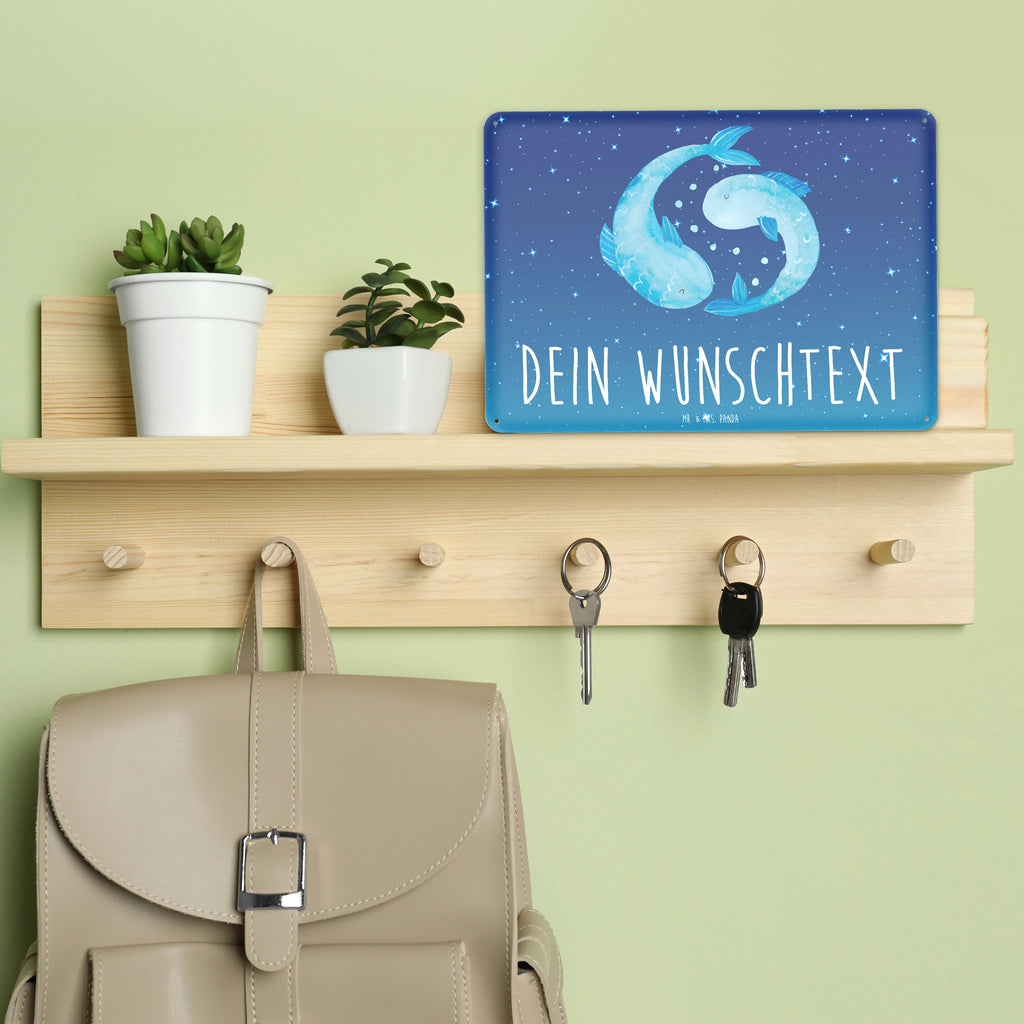 Personalisiertes Blechschild Sternzeichen Fische Blechschild, Metallschild, Geschenk Schild, Schild, Magnet-Metall-Schild, Deko Schild, Wandschild, Wand-Dekoration, Türschild, Tierkreiszeichen, Sternzeichen, Horoskop, Astrologie, Aszendent, Fisch, Fische Geschenk, Fische Sternzeichen, Fische Sternbild, Geschenk Februar, Geschenk März, Geburtstag Februar, Geburtstag März