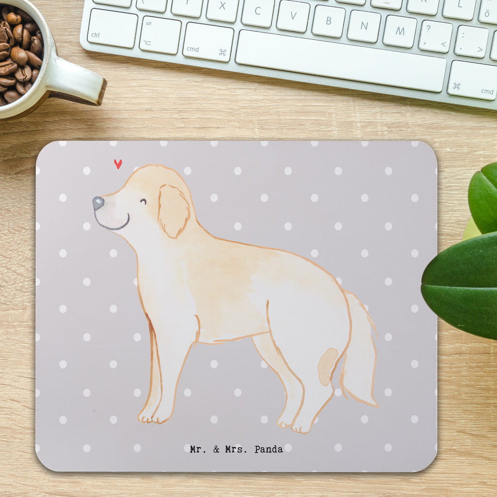 Mauspad Golden Retriever Lebensretter Mousepad, Computer zubehör, Büroausstattung, PC Zubehör, Arbeitszimmer, Mauspad, Einzigartiges Mauspad, Designer Mauspad, Mausunterlage, Mauspad Büro, Hund, Hunderasse, Rassehund, Hundebesitzer, Geschenk, Tierfreund, Schenken, Welpe, Golden Retriever, Goldie Hund