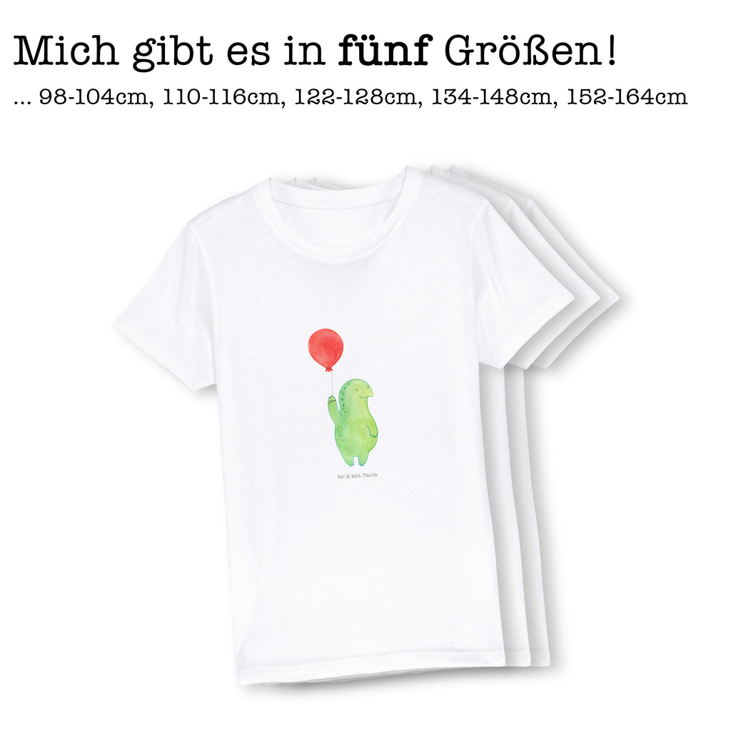 Organic Kinder T-Shirt Schildkröte Luftballon Kinder T-Shirt, Kinder T-Shirt Mädchen, Kinder T-Shirt Jungen, Schildkröte, Schildkröten, Mutausbruch, Motivation, Motivationsspruch