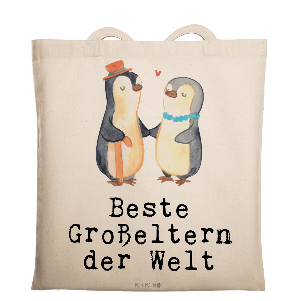 Tragetasche Pinguin Beste Großeltern der Welt Beuteltasche, Beutel, Einkaufstasche, Jutebeutel, Stoffbeutel, für, Dankeschön, Geschenk, Schenken, Geburtstag, Geburtstagsgeschenk, Geschenkidee, Danke, Bedanken, Mitbringsel, Freude machen, Geschenktipp, Großeltern, Grosseltern, Großmutter, Großvater, Opa, Omi, Oma, Opi. Großpapa, Großmama, Enkel, Enkelin, Enkelkind, Kleinigkeit, Omma, Ommi, Oppa, Oppi, Bester