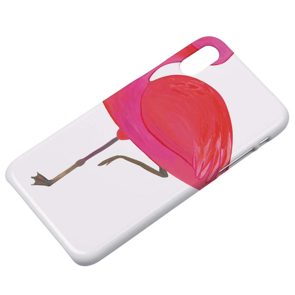 Handyhülle Flamingo Classic Handyhülle, Handycover, Cover, Handy, Hülle, Iphone 10, Iphone X, Flamingo, Einzigartig, Selbstliebe, Stolz, ich, für mich, Spruch, Freundin, Freundinnen, Außenseiter, Sohn, Tochter, Geschwister