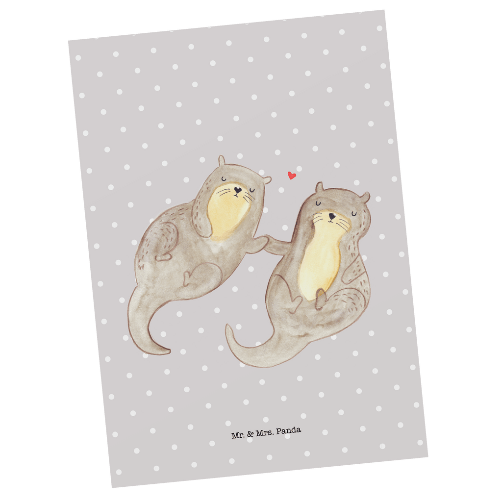 Postkarte Otter Hände halten Postkarte, Karte, Geschenkkarte, Grußkarte, Einladung, Ansichtskarte, Geburtstagskarte, Einladungskarte, Dankeskarte, Ansichtskarten, Einladung Geburtstag, Einladungskarten Geburtstag, Otter, Fischotter, Seeotter, Otter Seeotter See Otter