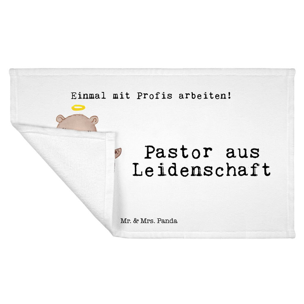 Handtuch Pastor aus Leidenschaft Gästetuch, Reisehandtuch, Sport Handtuch, Frottier, Kinder Handtuch, Beruf, Ausbildung, Jubiläum, Abschied, Rente, Kollege, Kollegin, Geschenk, Schenken, Arbeitskollege, Mitarbeiter, Firma, Danke, Dankeschön, Pastor, Diener Gottes<br />Geistlicher, Pfarrer, Prediger<br />Priester, Theologe, Kirche