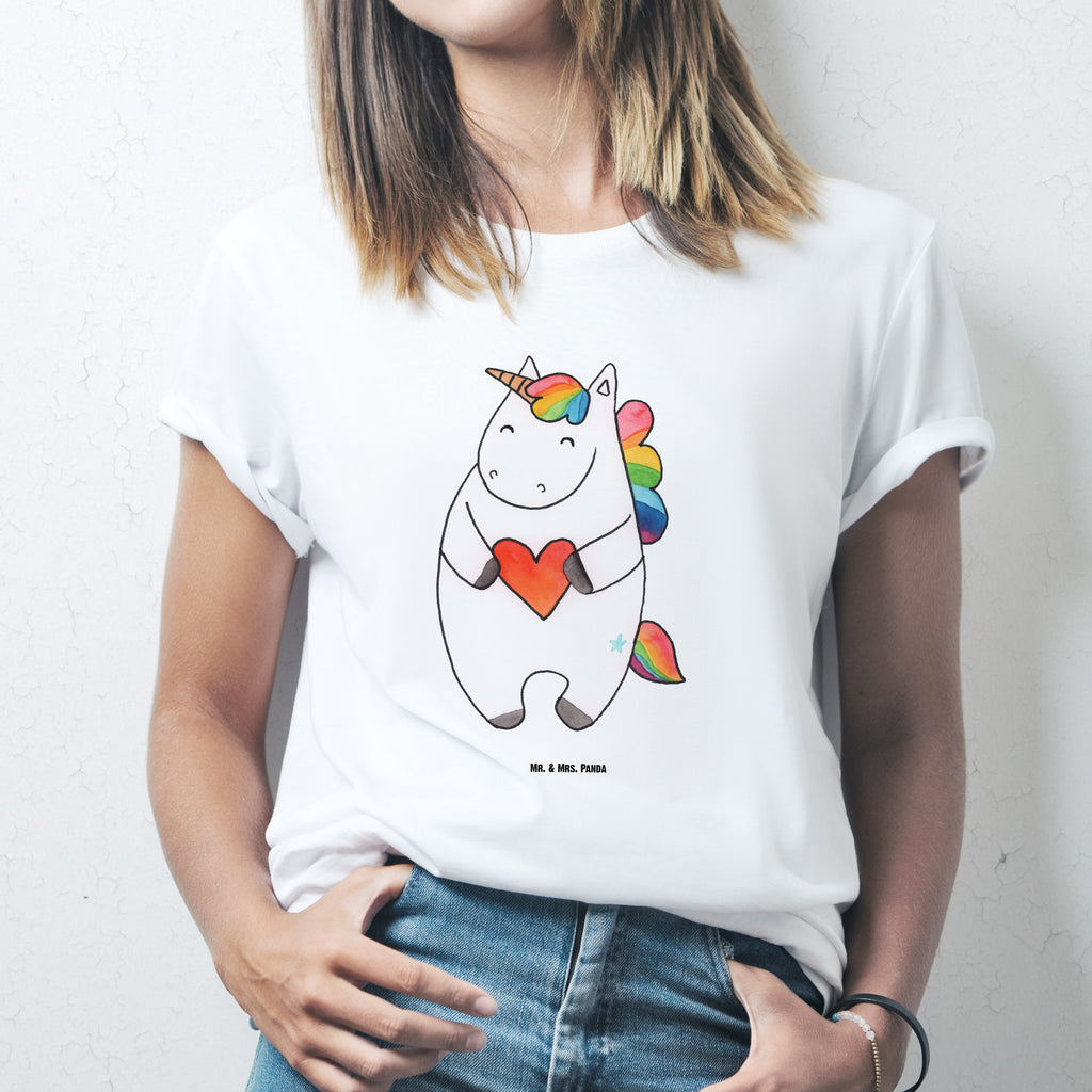 T-Shirt Standard Einhorn Herz T-Shirt, Shirt, Tshirt, Lustiges T-Shirt, T-Shirt mit Spruch, Party, Junggesellenabschied, Jubiläum, Geburstag, Herrn, Damen, Männer, Frauen, Schlafshirt, Nachthemd, Sprüche, Einhorn, Einhörner, Einhorn Deko, Pegasus, Unicorn, Herz, schlimm, böse, witzig, lustig, Freundin, anders, bunt