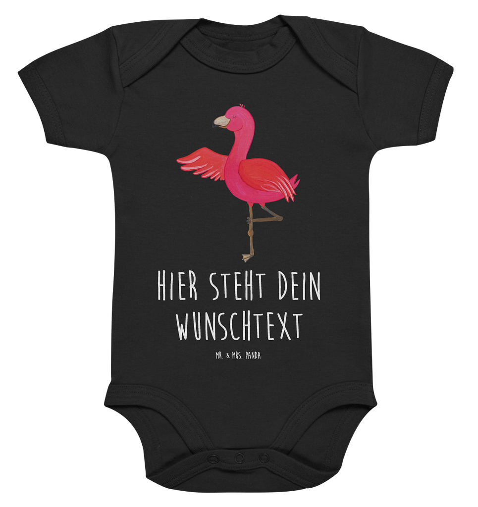 Personalisierter Baby Body Flamingo Yoga Personalisierter Baby Body, Personalisierte Babykleidung, Personalisierter Babystrampler, Personalisierter Strampler, Personalisierter Wickelbody, Personalisierte Baby Erstausstattung, Junge, Mädchen, Flamingo, Vogel, Yoga, Namaste, Achtsamkeit, Yoga-Übung, Entspannung, Ärger, Aufregen, Tiefenentspannung