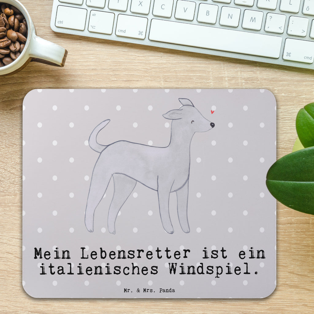 Mauspad Italienisches Windspiel Lebensretter Mousepad, Computer zubehör, Büroausstattung, PC Zubehör, Arbeitszimmer, Mauspad, Einzigartiges Mauspad, Designer Mauspad, Mausunterlage, Mauspad Büro, Hund, Hunderasse, Rassehund, Hundebesitzer, Geschenk, Tierfreund, Schenken, Welpe, Italienisches Windspiel, Windhund, Italian Greyhound