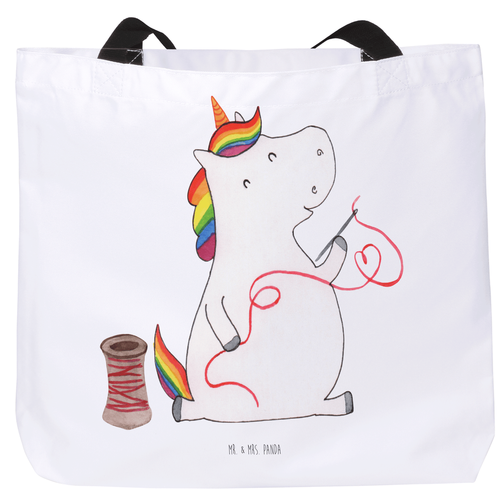 Shopper Einhorn Näherin Beutel, Einkaufstasche, Tasche, Strandtasche, Einkaufsbeutel, Shopper, Schultasche, Freizeittasche, Tragebeutel, Schulbeutel, Alltagstasche, Einhorn, Einhörner, Einhorn Deko, Pegasus, Unicorn, Näherin, nähen, Mädchen, Freundin, Häkeln, Stricken, basteln, Nähzimmer