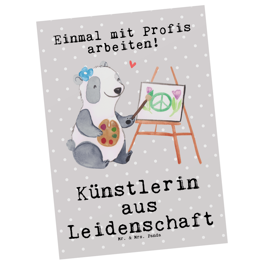 Postkarte Künstlerin aus Leidenschaft Postkarte, Karte, Geschenkkarte, Grußkarte, Einladung, Ansichtskarte, Geburtstagskarte, Einladungskarte, Dankeskarte, Ansichtskarten, Einladung Geburtstag, Einladungskarten Geburtstag, Beruf, Ausbildung, Jubiläum, Abschied, Rente, Kollege, Kollegin, Geschenk, Schenken, Arbeitskollege, Mitarbeiter, Firma, Danke, Dankeschön, Künstlerin, Malerin, Kunstmalerin, Galerie Eröffnung, Kunstschule