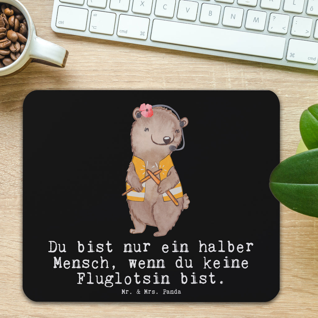 Mauspad Fluglotsin mit Herz Mousepad, Computer zubehör, Büroausstattung, PC Zubehör, Arbeitszimmer, Mauspad, Einzigartiges Mauspad, Designer Mauspad, Mausunterlage, Mauspad Büro, Beruf, Ausbildung, Jubiläum, Abschied, Rente, Kollege, Kollegin, Geschenk, Schenken, Arbeitskollege, Mitarbeiter, Firma, Danke, Dankeschön, Fluglotsin, Flugverkehrsleiterin, Luftfahrtpersonal, Flugsicherung