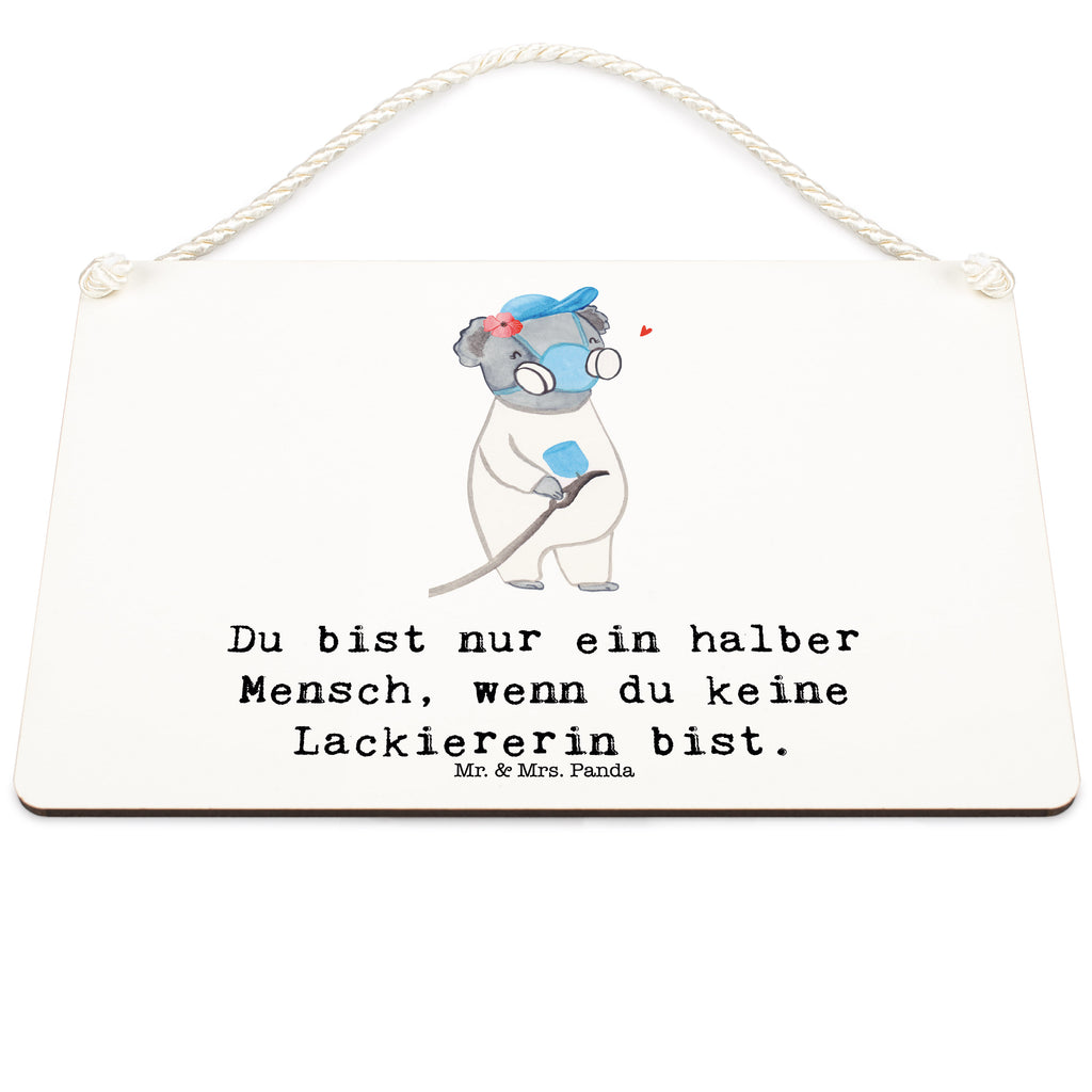 Deko Schild Lackiererin mit Herz Dekoschild, Deko Schild, Schild, Tür Schild, Türschild, Holzschild, Wandschild, Wanddeko, Beruf, Ausbildung, Jubiläum, Abschied, Rente, Kollege, Kollegin, Geschenk, Schenken, Arbeitskollege, Mitarbeiter, Firma, Danke, Dankeschön, Lackiererin, Lackierermeisterin, Werkstatt Lackiererin, Gesellenprüfung