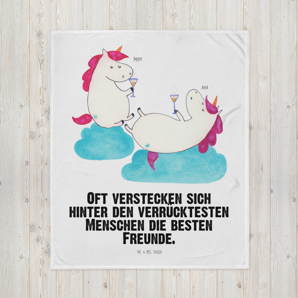 Kuscheldecke Einhorn Sekt Decke, Wohndecke, Tagesdecke, Wolldecke, Sofadecke, Einhorn, Einhörner, Einhorn Deko, Pegasus, Unicorn, Freundinnen, Freundin, BFF, Sekt, Mädelsabend, Spaß, Party, Korken, Anstoßen, Beste