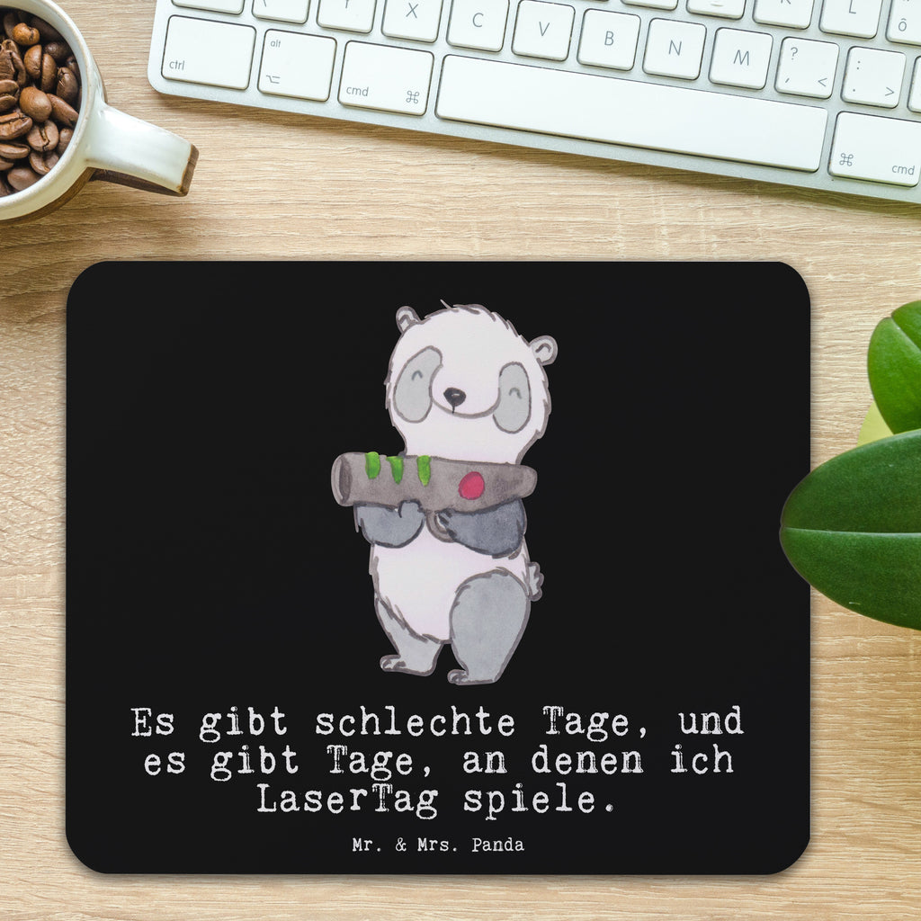 Mauspad Panda LaserTag Tage Mousepad, Computer zubehör, Büroausstattung, PC Zubehör, Arbeitszimmer, Mauspad, Einzigartiges Mauspad, Designer Mauspad, Mausunterlage, Mauspad Büro, Geschenk, Sport, Sportart, Hobby, Schenken, Danke, Dankeschön, Auszeichnung, Gewinn, Sportler, Lasertag, Lasergame Zentrum, Laser Tag Party