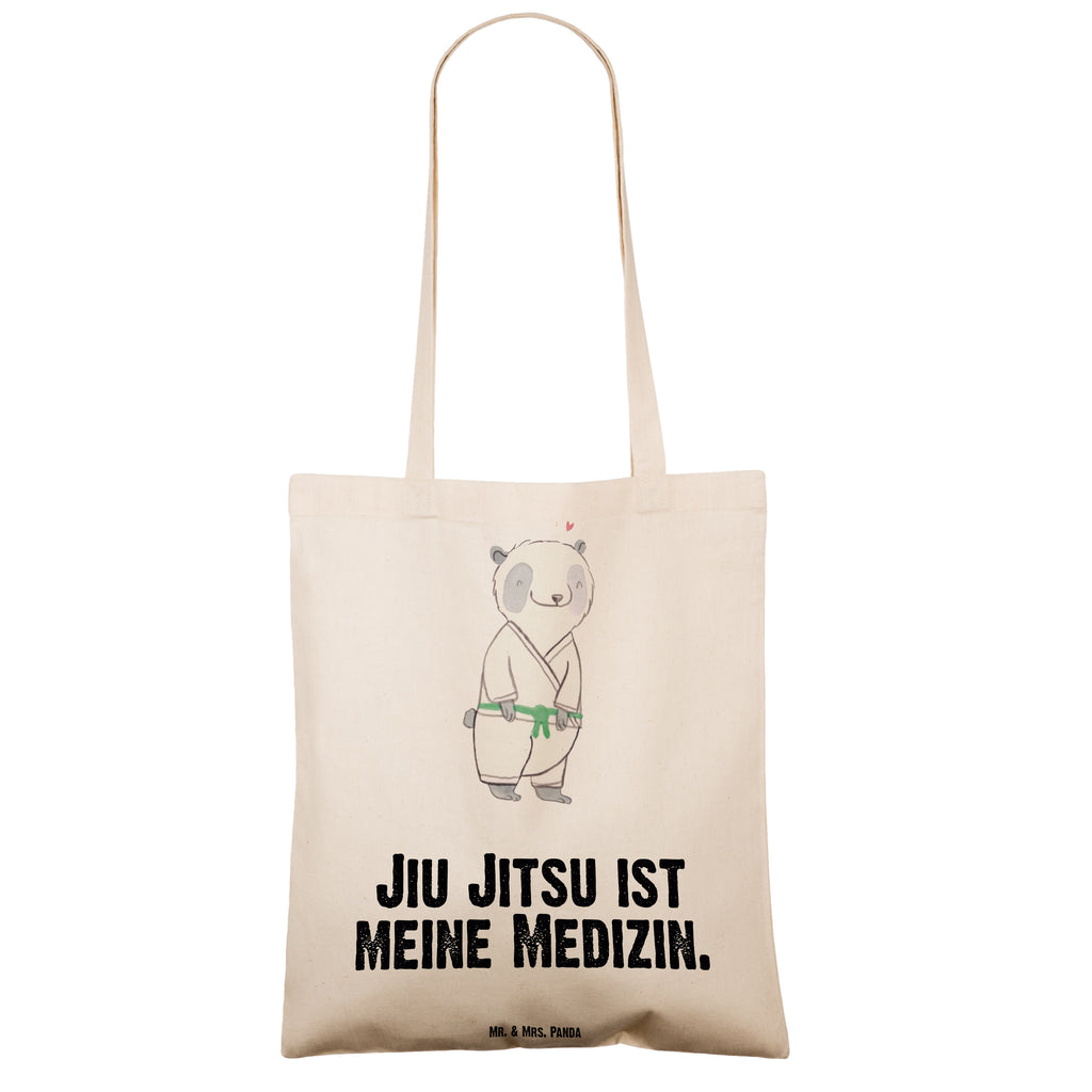 Tragetasche Panda Jiu Jitsu Medizin Beuteltasche, Beutel, Einkaufstasche, Jutebeutel, Stoffbeutel, Tasche, Shopper, Umhängetasche, Strandtasche, Schultertasche, Stofftasche, Tragetasche, Badetasche, Jutetasche, Einkaufstüte, Laptoptasche, Geschenk, Sport, Sportart, Hobby, Schenken, Danke, Dankeschön, Auszeichnung, Gewinn, Sportler, Jiu Jitsu, japanische Kampfkunst, Selbstverteidigung