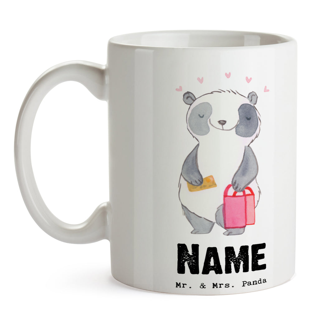 Personalisierte Tasse Panda Bester Shoppingpartner der Welt Personalisierte Tasse, Namenstasse, Wunschname, Personalisiert, Tasse, Namen, Drucken, Tasse mit Namen, für, Dankeschön, Geschenk, Schenken, Geburtstag, Geburtstagsgeschenk, Geschenkidee, Danke, Bedanken, Mitbringsel, Freude machen, Geschenktipp, Shoppingpartner, Shoppen, Begleitung, Partner, Freundin, Freund, bff, Shopping, Einkaufen, Shopping-Queen, Queen, Bester