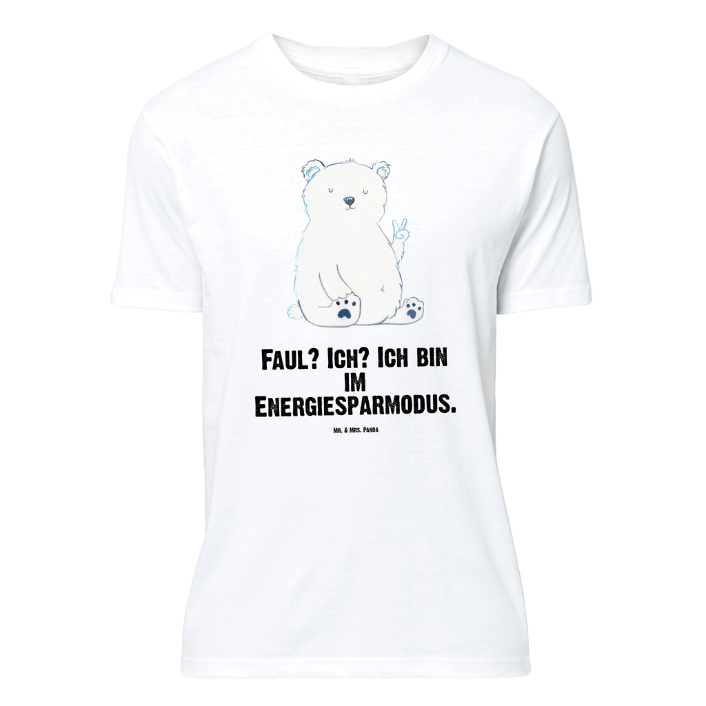 T-Shirt Standard Eisbär Faul T-Shirt, Shirt, Tshirt, Lustiges T-Shirt, T-Shirt mit Spruch, Party, Junggesellenabschied, Jubiläum, Geburstag, Herrn, Damen, Männer, Frauen, Schlafshirt, Nachthemd, Sprüche, Bär, Teddy, Teddybär, Eisbär, Nordpol, Faul, Entspannen, Relaxen, Büro, Arbeit, Bürojob, Arbeitsplatz, Homeoffice