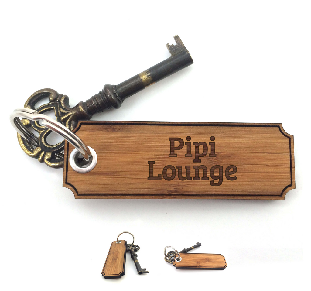 Schlüsselanhänger Pipi Lounge Schlüsselanhänger, Anhänger, Taschenanhänger, Glücksbringer, Schlüsselbund, Schlüsselanhänger Holz, Schlüsselanhänger aus Holz, Holz Schlüsselanhänger, Holzschlüsselanhänger, Geschenke, Schenken, Gravur