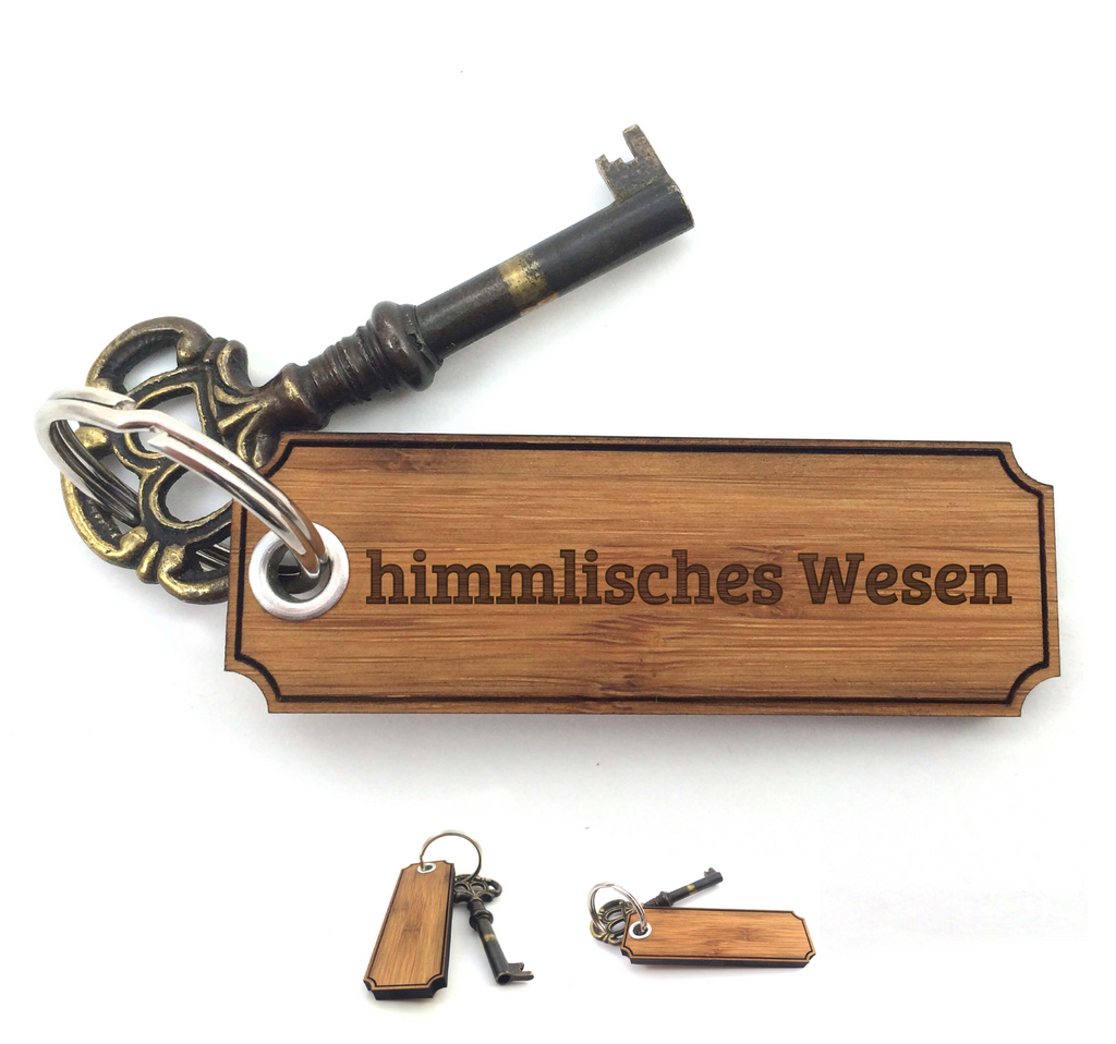 Schlüsselanhänger himmlisches Wesen Schlüsselanhänger, Anhänger, Taschenanhänger, Glücksbringer, Schlüsselbund, Schlüsselanhänger Holz, Schlüsselanhänger aus Holz, Holz Schlüsselanhänger, Holzschlüsselanhänger, Geschenke, Schenken, Gravur