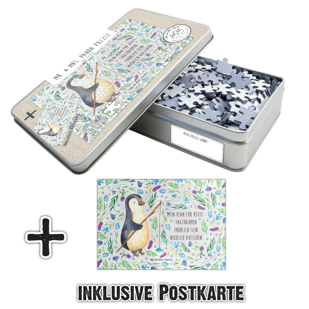 551 Teile Puzzle Pinguin Angler Puzzle 551, puzzeln, Legespiel, Puzzlespiel, Pinguin, Pinguine, Angeln, Angler, Tagträume, Hobby, Plan, Planer, Tagesplan, Neustart, Motivation, Geschenk, Freundinnen, Geschenkidee, Urlaub, Wochenende