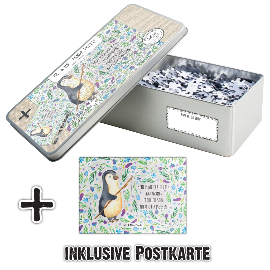 1500 Teile Puzzle Pinguin Angler Puzzle 1500, puzzeln, Legespiel, Puzzlespiel, Pinguin, Pinguine, Angeln, Angler, Tagträume, Hobby, Plan, Planer, Tagesplan, Neustart, Motivation, Geschenk, Freundinnen, Geschenkidee, Urlaub, Wochenende