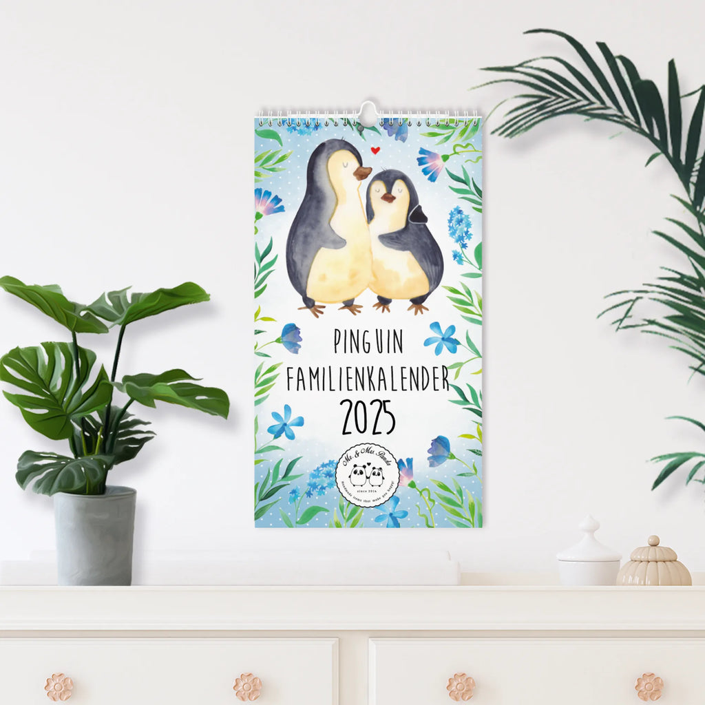 Familienkalender 2025 Pinguin Collection Familienplaner, Kalender, Jahreskalender, Terminplaner, Kalender mit Feiertagen, Pinguin