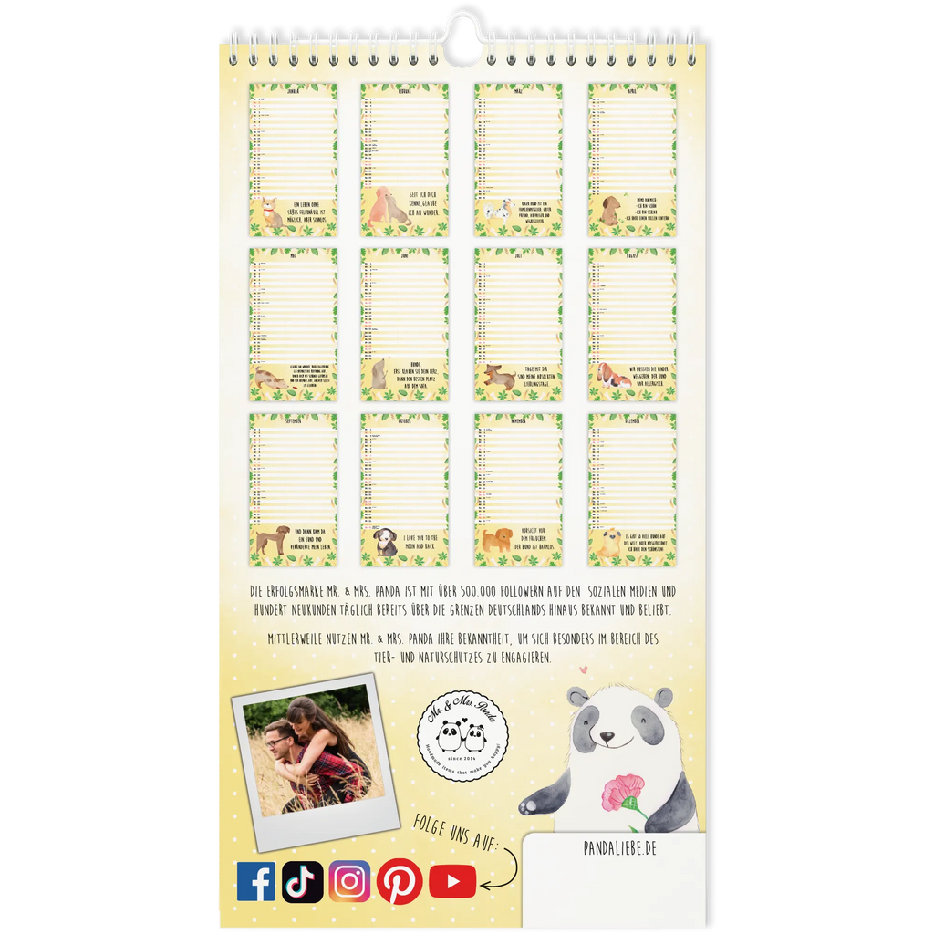 Partnerkalender 2025 Hund Collection Kalender, Kalender für Paare, Jahreskalender, gemeinsamer Kalender, Kalender für zwei, Wandkalender, Hund, Hundemotiv, Haustier, Hunderasse, Tierliebhaber, Hundebesitzer, Sprüche