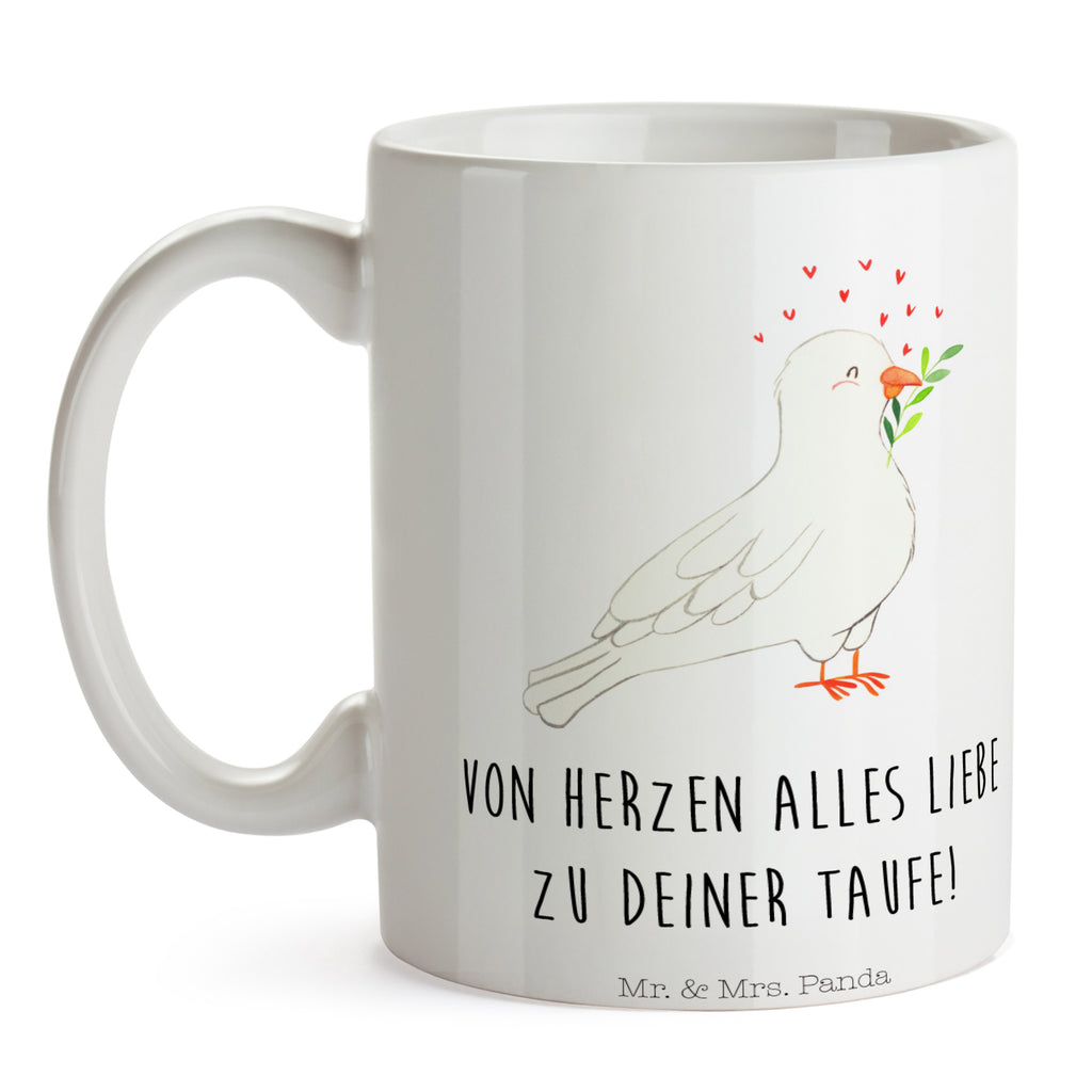 Tasse Taube Taufe Tasse, Kaffeetasse, Teetasse, Becher, Kaffeebecher, Teebecher, Keramiktasse, Porzellantasse, Büro Tasse, Geschenk Tasse, Tasse Sprüche, Tasse Motive, Kaffeetassen, Tasse bedrucken, Designer Tasse, Cappuccino Tassen, Schöne Teetassen, Taufe, Taufgeschenk, Taufe Deko, zur Taufe