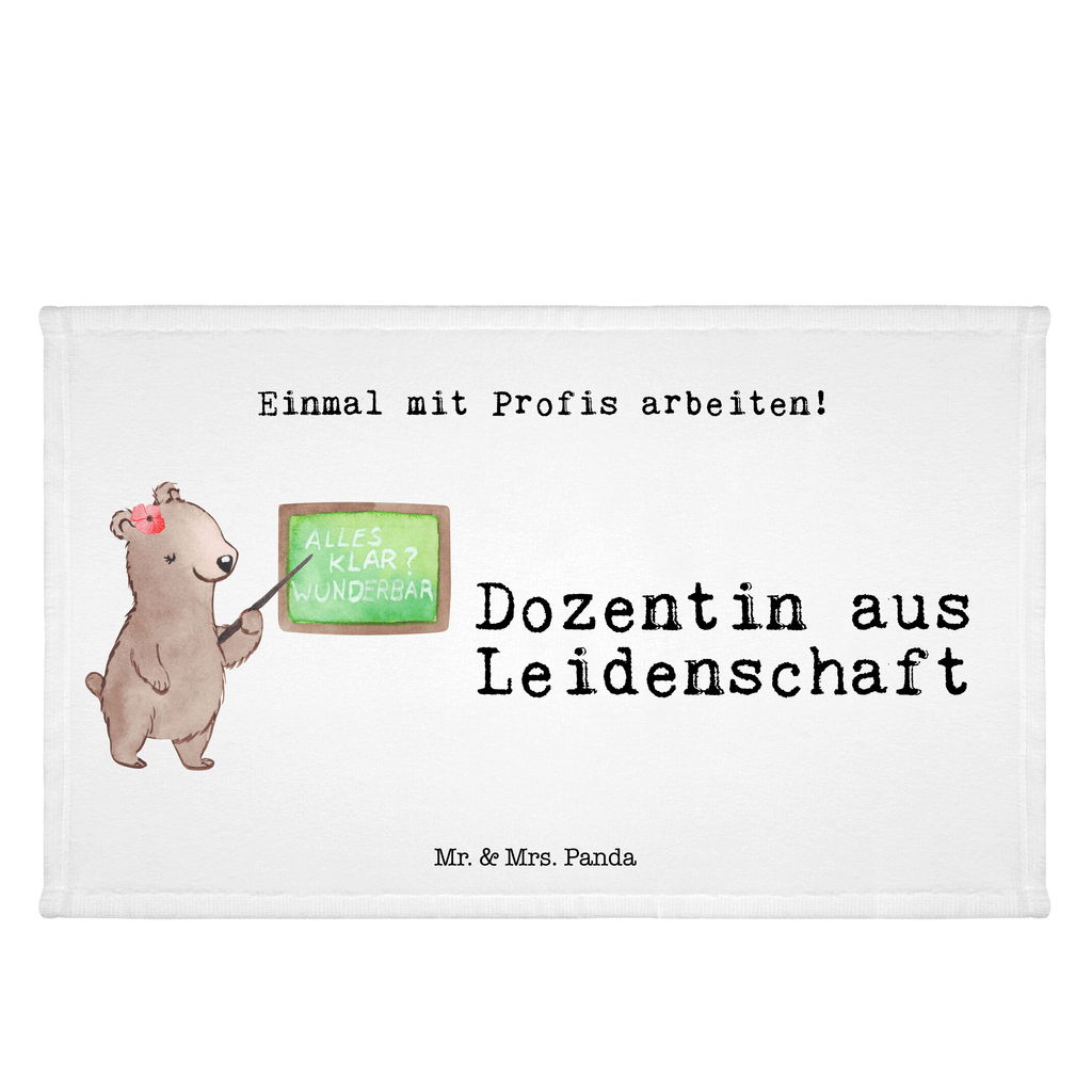 Handtuch Dozentin aus Leidenschaft Gästetuch, Reisehandtuch, Sport Handtuch, Frottier, Kinder Handtuch, Beruf, Ausbildung, Jubiläum, Abschied, Rente, Kollege, Kollegin, Geschenk, Schenken, Arbeitskollege, Mitarbeiter, Firma, Danke, Dankeschön, Dozentin, Professorin, Universität, Vorlesung, Tutorin, Akademikerin, Uni, Unterricht