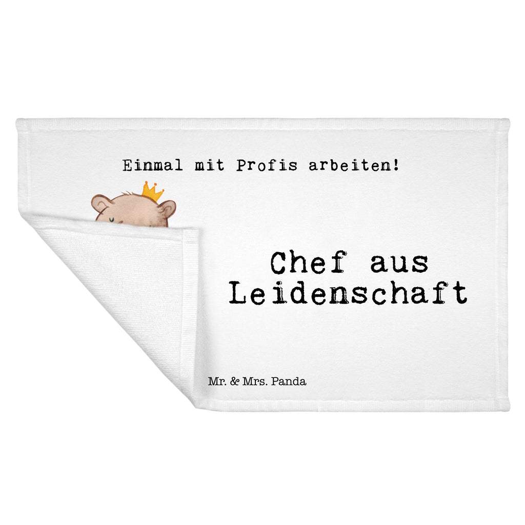 Handtuch Chef aus Leidenschaft Gästetuch, Reisehandtuch, Sport Handtuch, Frottier, Kinder Handtuch, Beruf, Ausbildung, Jubiläum, Abschied, Rente, Kollege, Kollegin, Geschenk, Schenken, Arbeitskollege, Mitarbeiter, Firma, Danke, Dankeschön, CEO, Chef, Führungskraft, Geschäftsinhaber, Firmeninhaber, Unternehmensinhaber, Direktor, Leiter