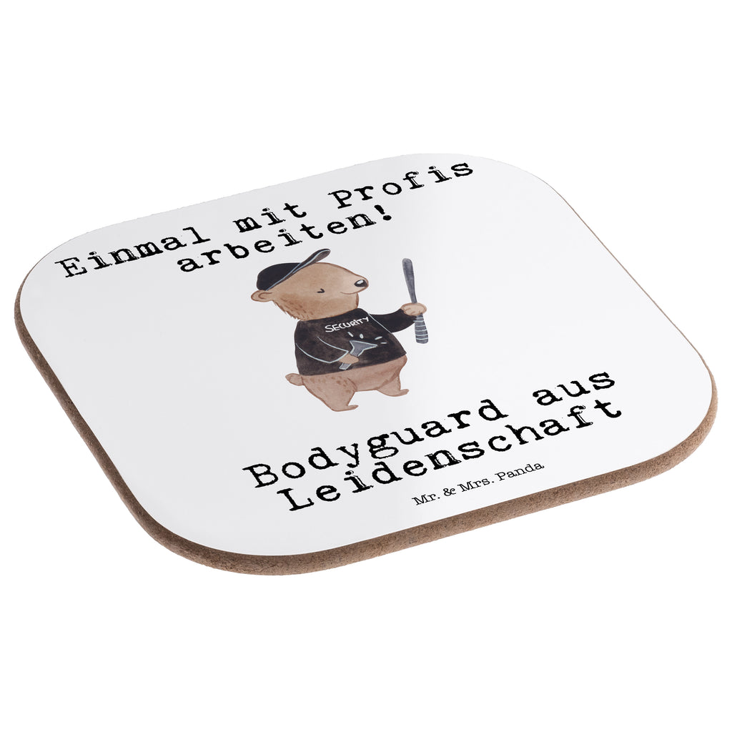 Quadratische Untersetzer Bodyguard aus Leidenschaft Untersetzer, Bierdeckel, Glasuntersetzer, Untersetzer Gläser, Getränkeuntersetzer, Untersetzer aus Holz, Untersetzer für Gläser, Korkuntersetzer, Untersetzer Holz, Holzuntersetzer, Tassen Untersetzer, Untersetzer Design, Beruf, Ausbildung, Jubiläum, Abschied, Rente, Kollege, Kollegin, Geschenk, Schenken, Arbeitskollege, Mitarbeiter, Firma, Danke, Dankeschön, Bodyguard, Personenschützer