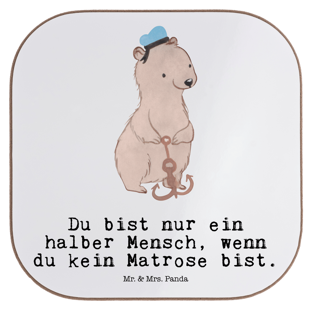 Quadratische Untersetzer Matrose mit Herz Untersetzer, Bierdeckel, Glasuntersetzer, Untersetzer Gläser, Getränkeuntersetzer, Untersetzer aus Holz, Untersetzer für Gläser, Korkuntersetzer, Untersetzer Holz, Holzuntersetzer, Tassen Untersetzer, Untersetzer Design, Beruf, Ausbildung, Jubiläum, Abschied, Rente, Kollege, Kollegin, Geschenk, Schenken, Arbeitskollege, Mitarbeiter, Firma, Danke, Dankeschön, Matrose, Seemann, Seeleute, Schiff, Schiffsmechaniker