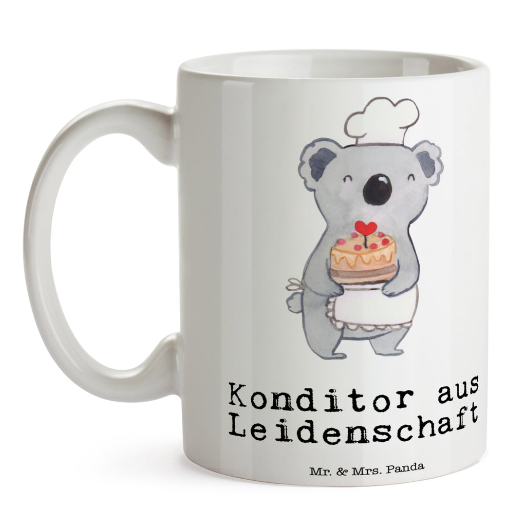 Tasse Konditor aus Leidenschaft Tasse, Kaffeetasse, Teetasse, Becher, Kaffeebecher, Teebecher, Keramiktasse, Porzellantasse, Büro Tasse, Geschenk Tasse, Tasse Sprüche, Tasse Motive, Kaffeetassen, Tasse bedrucken, Designer Tasse, Cappuccino Tassen, Schöne Teetassen, Beruf, Ausbildung, Jubiläum, Abschied, Rente, Kollege, Kollegin, Geschenk, Schenken, Arbeitskollege, Mitarbeiter, Firma, Danke, Dankeschön, Konditor, Kuchenbäcker, Patissier, Confiseur, Bäcker