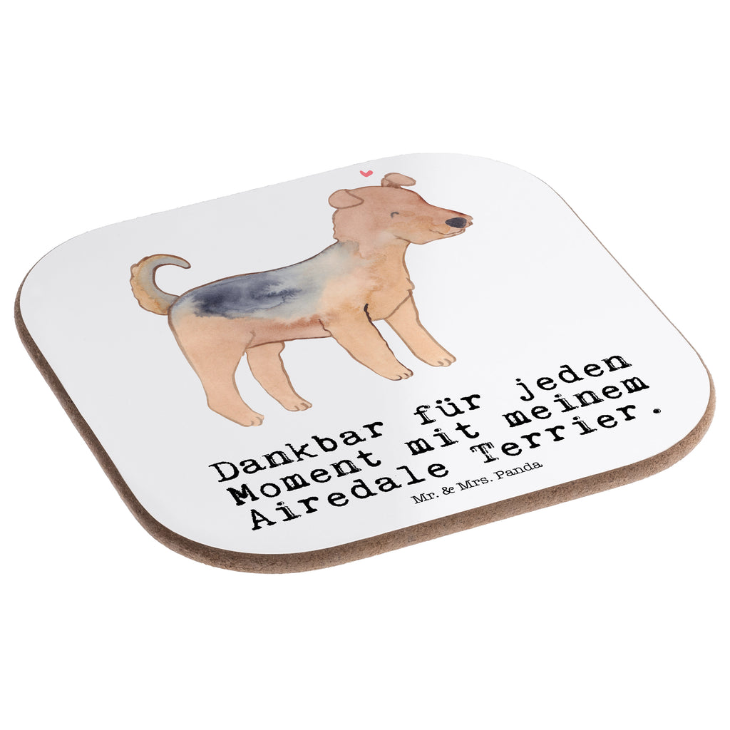 Quadratische Untersetzer Airedale Terrier Moment Untersetzer, Bierdeckel, Glasuntersetzer, Untersetzer Gläser, Getränkeuntersetzer, Untersetzer aus Holz, Untersetzer für Gläser, Korkuntersetzer, Untersetzer Holz, Holzuntersetzer, Tassen Untersetzer, Untersetzer Design, Hund, Hunderasse, Rassehund, Hundebesitzer, Geschenk, Tierfreund, Schenken, Welpe, Airedale Terrier