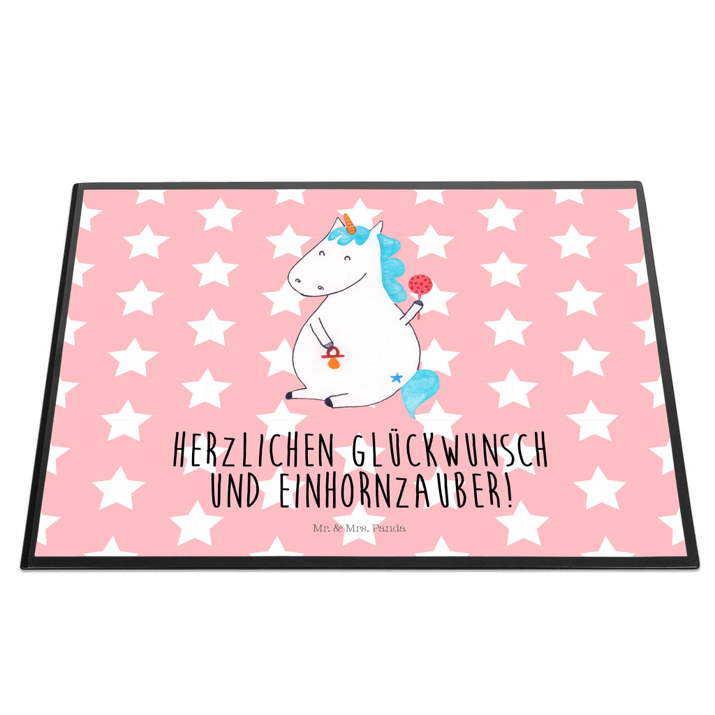 Schreibtischunterlage Einhorn Baby Schreibunterlage, Schreibtischauflage, Bürobedarf, Büroartikel, Schreibwaren, Schreibtisch Unterlagen, Schreibtischunterlage Groß, Einhorn, Einhörner, Einhorn Deko, Pegasus, Unicorn, Mutter, Geburt, Geburtstag, erstes Kind, Baby, Babyglück, Nachwuchs, Eltern, Party, Kind, Schnuller