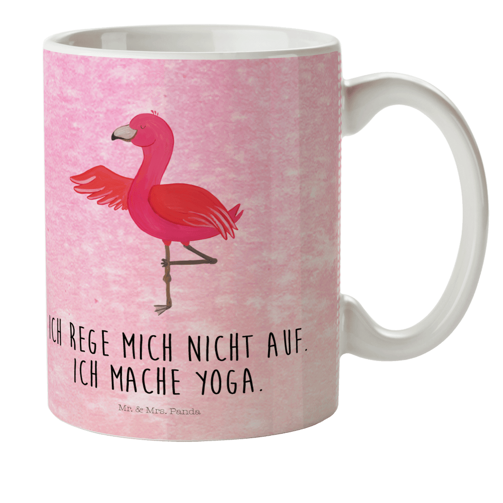 Kindertasse Flamingo Yoga Kindertasse, Kinder Tasse, Kunststoff Tasse, Kindergarten Tasse, Trinkbecher, Camping Becher, Kaffeetasse, Kunststoffbecher, Kindergartenbecher, Outdoorgeschirr, Kunststoffgeschirr, Reisebecher, Reisetasse, Kinderbecher, Bruchfeste Tasse, Bruchsichere Tasse, Plastik Tasse, Plastiktasse, Flamingo, Vogel, Yoga, Namaste, Achtsamkeit, Yoga-Übung, Entspannung, Ärger, Aufregen, Tiefenentspannung