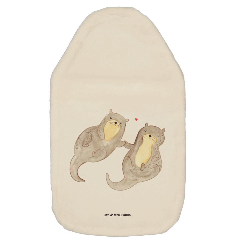 Wärmflasche Otter händchenhaltend Wärmekissen, Kinderwärmflasche, Körnerkissen, Wärmflaschenbezug, Wärmflasche mit Bezug, Wärmflasche, Bettflasche, Kleine Wärmflasche, Otter, Fischotter, Seeotter, Otter Seeotter See Otter