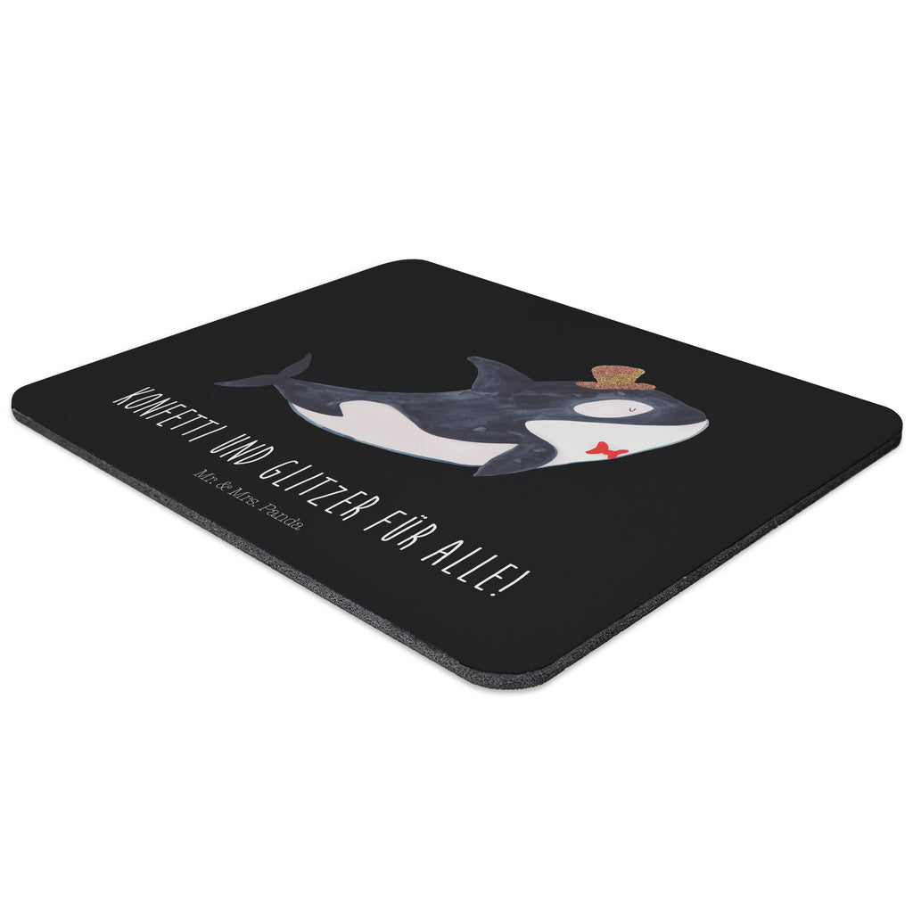 Mauspad Orca Zylinder Mousepad, Computer zubehör, Büroausstattung, PC Zubehör, Arbeitszimmer, Mauspad, Einzigartiges Mauspad, Designer Mauspad, Mausunterlage, Mauspad Büro, Meerestiere, Meer, Urlaub, Narwal, Glitter, Konfetti, Glitzer, Geburtstag, Feier, Fete, Fest, Glückwunsch, Orca