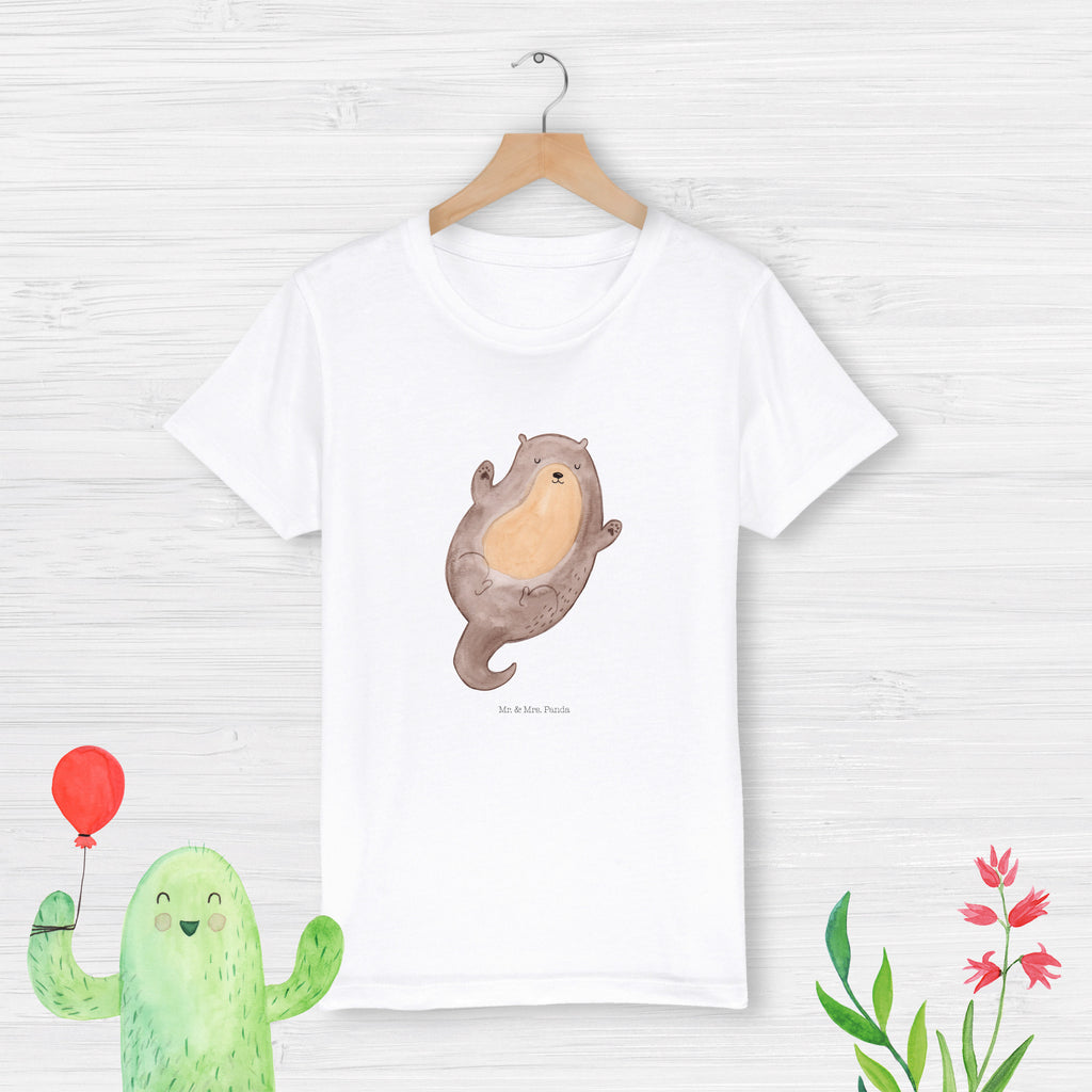 Kinder T-Shirt Otter Umarmen