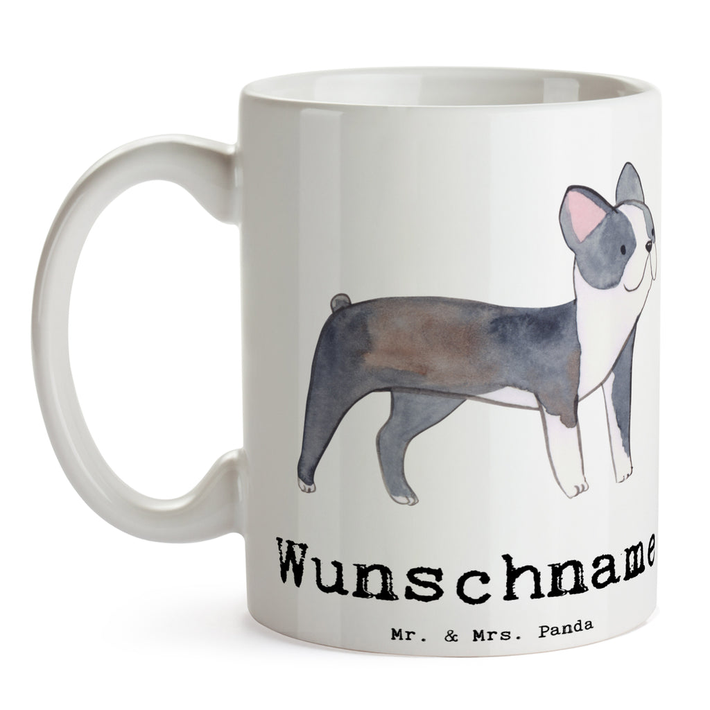 Personalisierte Tasse Boston Terrier Lebensretter Personalisierte Tasse, Namenstasse, Wunschname, Personalisiert, Tasse, Namen, Drucken, Tasse mit Namen, Hund, Hunderasse, Rassehund, Hundebesitzer, Geschenk, Tierfreund, Schenken, Welpe, Boston Terrier