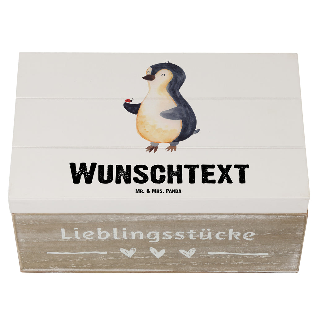 Personalisierte Holzkiste Pinguin Marienkäfer Holzkiste mit Namen, Kiste mit Namen, Schatzkiste mit Namen, Truhe mit Namen, Schatulle mit Namen, Erinnerungsbox mit Namen, Erinnerungskiste, mit Namen, Dekokiste mit Namen, Aufbewahrungsbox mit Namen, Holzkiste Personalisiert, Kiste Personalisiert, Schatzkiste Personalisiert, Truhe Personalisiert, Schatulle Personalisiert, Erinnerungsbox Personalisiert, Erinnerungskiste Personalisiert, Dekokiste Personalisiert, Aufbewahrungsbox Personalisiert, Geschenkbox personalisiert, GEschenkdose personalisiert, Pinguin, Pinguine, Marienkäfer, Liebe, Wunder, Glück, Freude, Lebensfreude