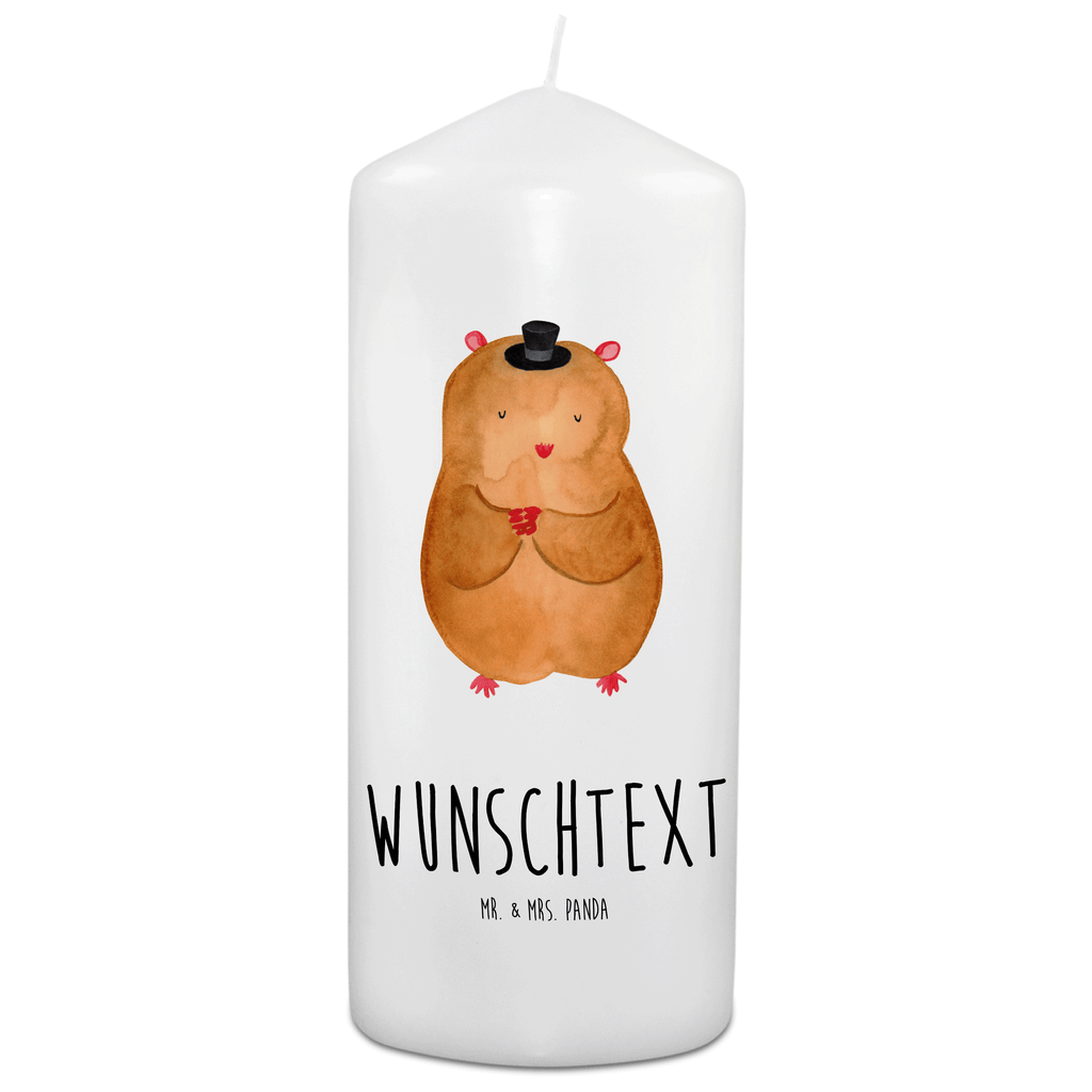 Personalisierte Kerze Hamster mit Hut Kerze, Taufkerze, Kommunionskerze, Geburtstagskerze, Geschenk Kerze, Taufgeschenk Kerze, Kerze mit Druck, Besondere Kerze, Geschenkidee Kerze, Kerze für Kommunion, süße Tiermotive, gute Laune, lustige Sprüche, Tiere, Hamster, Hut, Magier, Zylinder, Zwerghamster, Zauberer, Houdini