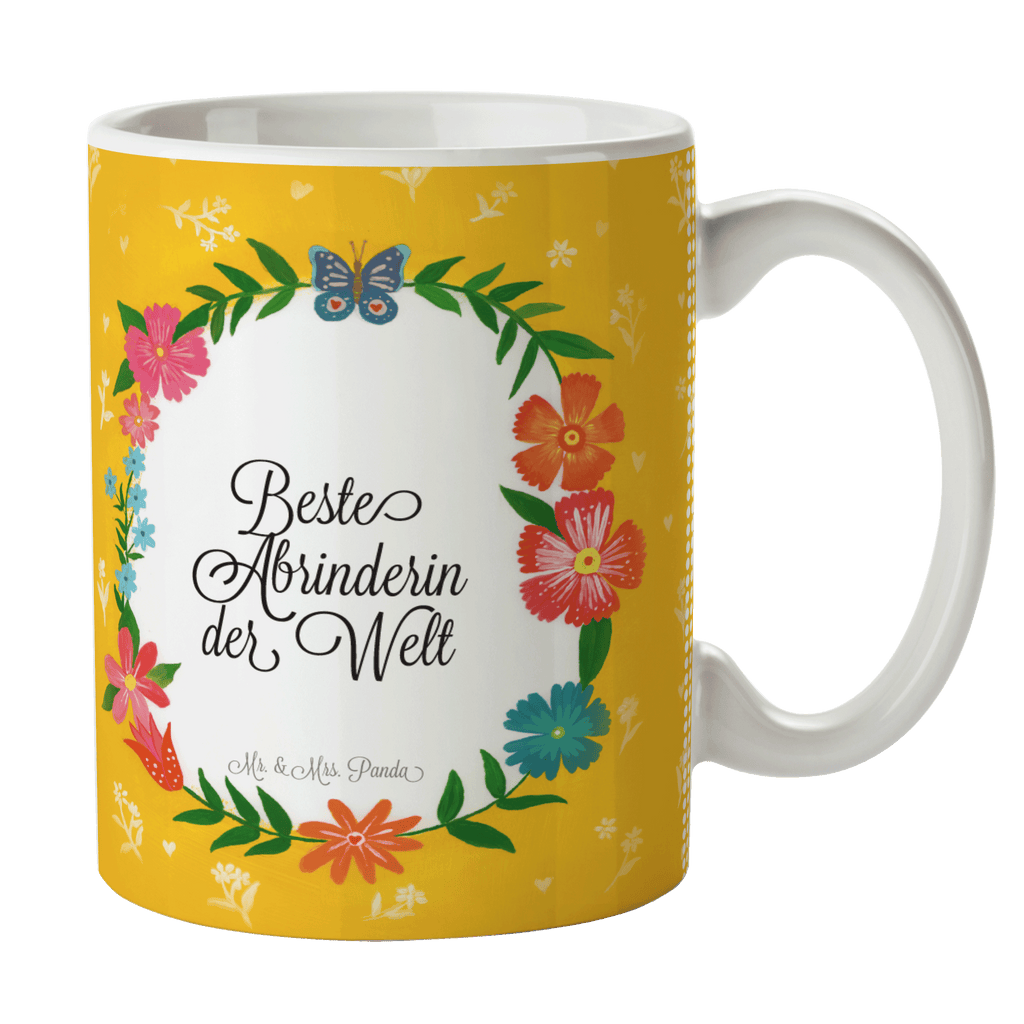 Tasse Design Frame Happy Girls Beste Abrinderin der Welt Geschenk Becher, Kaffeetasse, Kaffeebecher, Tee, Frühstück, Büro  