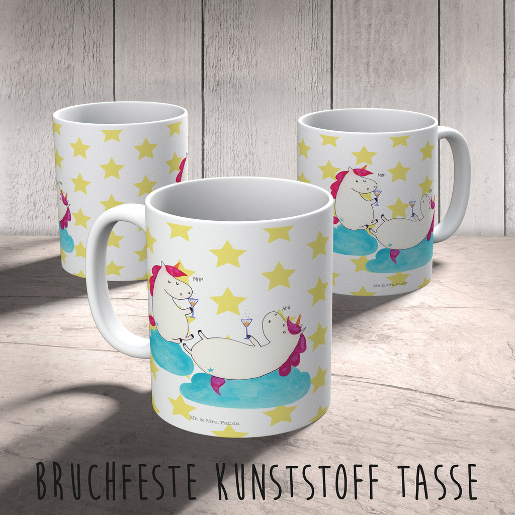 Kindertasse Einhörner Sekt