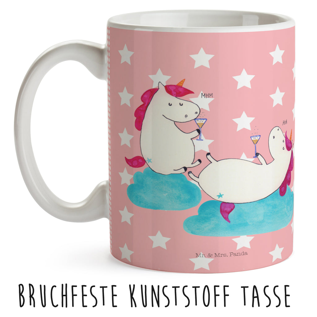 Kindertasse Einhörner Sekt